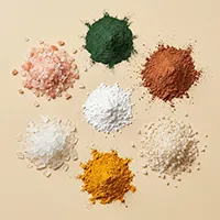 1% de vitaminas e minerais